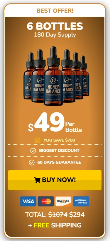 HoneyBalance 6 bottle Price